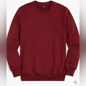 Brand New J Crew Factory Cotton Terry Crewneck Sweater Size L